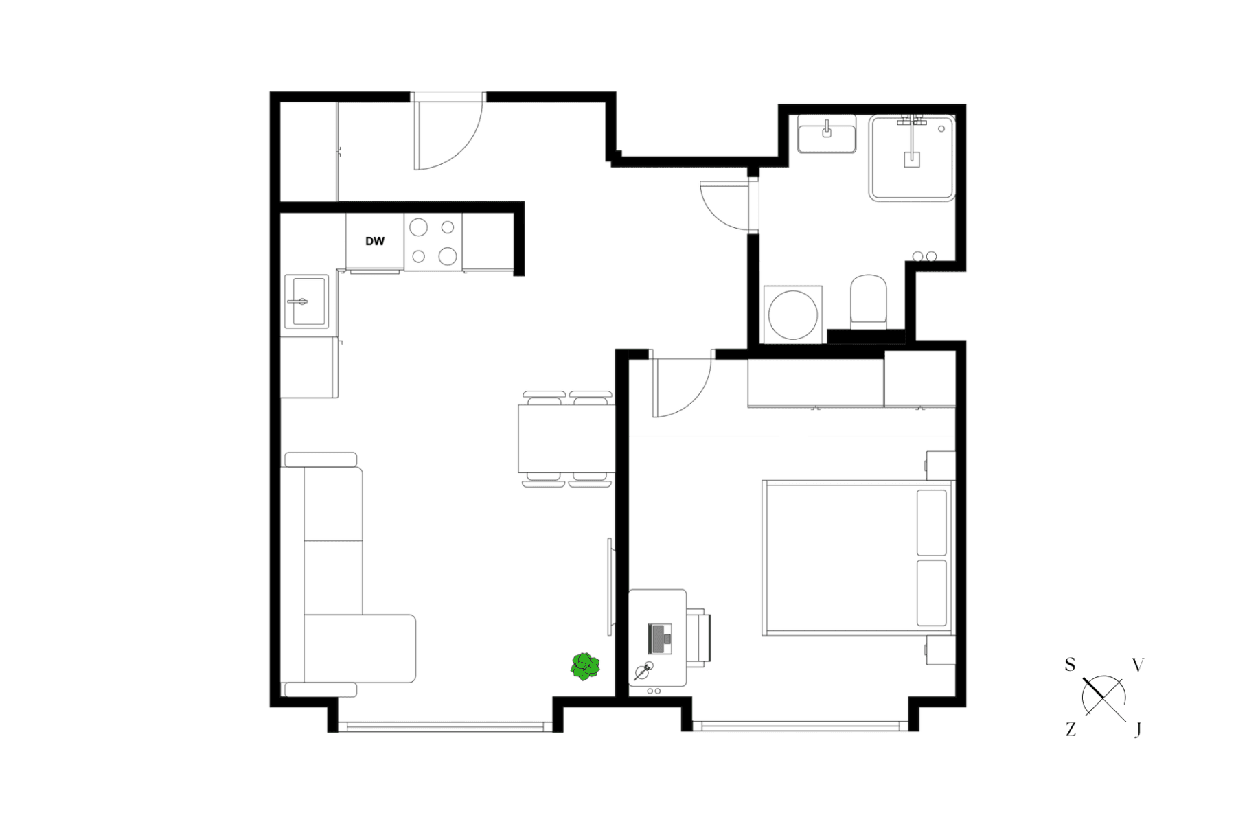 Predaj bytu 2-izbový 42 m², Ruská, Praha, Praha Predaj bytu 2-izbový 42 m², Ruská, Praha, Praha