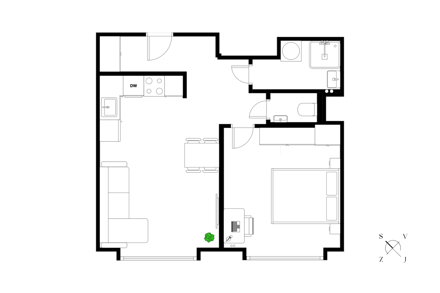 Predaj bytu 2-izbový 42 m², Ruská, Praha, Praha Predaj bytu 2-izbový 42 m², Ruská, Praha, Praha
