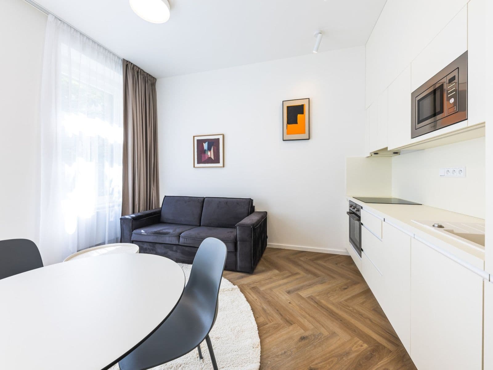 Prenájom bytu 2-izbový 41 m², Sázavská, Praha, Praha Prenájom bytu 2-izbový 41 m², Sázavská, Praha, Praha