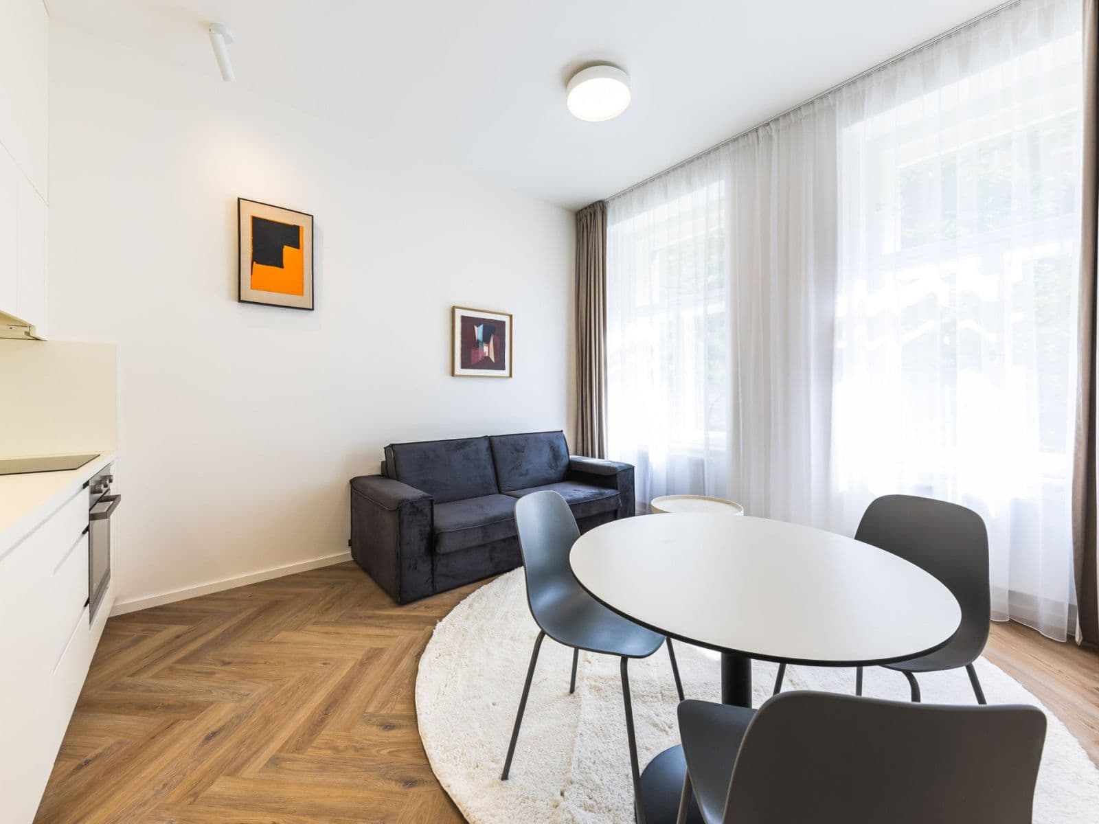 Prenájom bytu 2-izbový 42 m², Sázavská, Praha, Praha Prenájom bytu 2-izbový 42 m², Sázavská, Praha, Praha