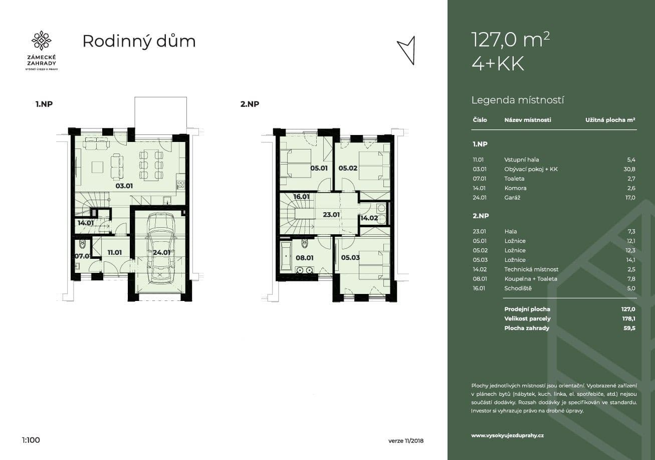 Predaj domu 127 m², pozemok 178 m², Zámecká, Vysoký Újezd, Středočeský kraj Predaj domu 127 m², pozemok 178 m², Zámecká, Vysoký Újezd, Středočeský kraj