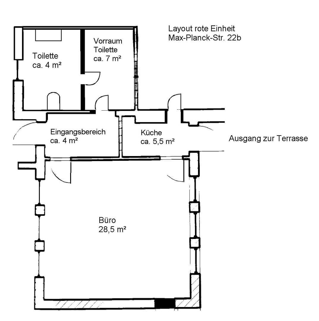 Prenájom kancelárie 500 m², Chemnitz-Borna, Chemnitz, Sasko Prenájom kancelárie 500 m², Chemnitz-Borna, Chemnitz, Sasko