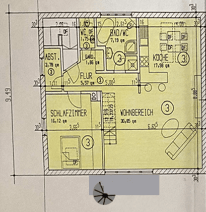 Prenájom bytu 3-izbový 100 m², Regensburg, Bavorsko Prenájom bytu 3-izbový 100 m², Regensburg, Bavorsko