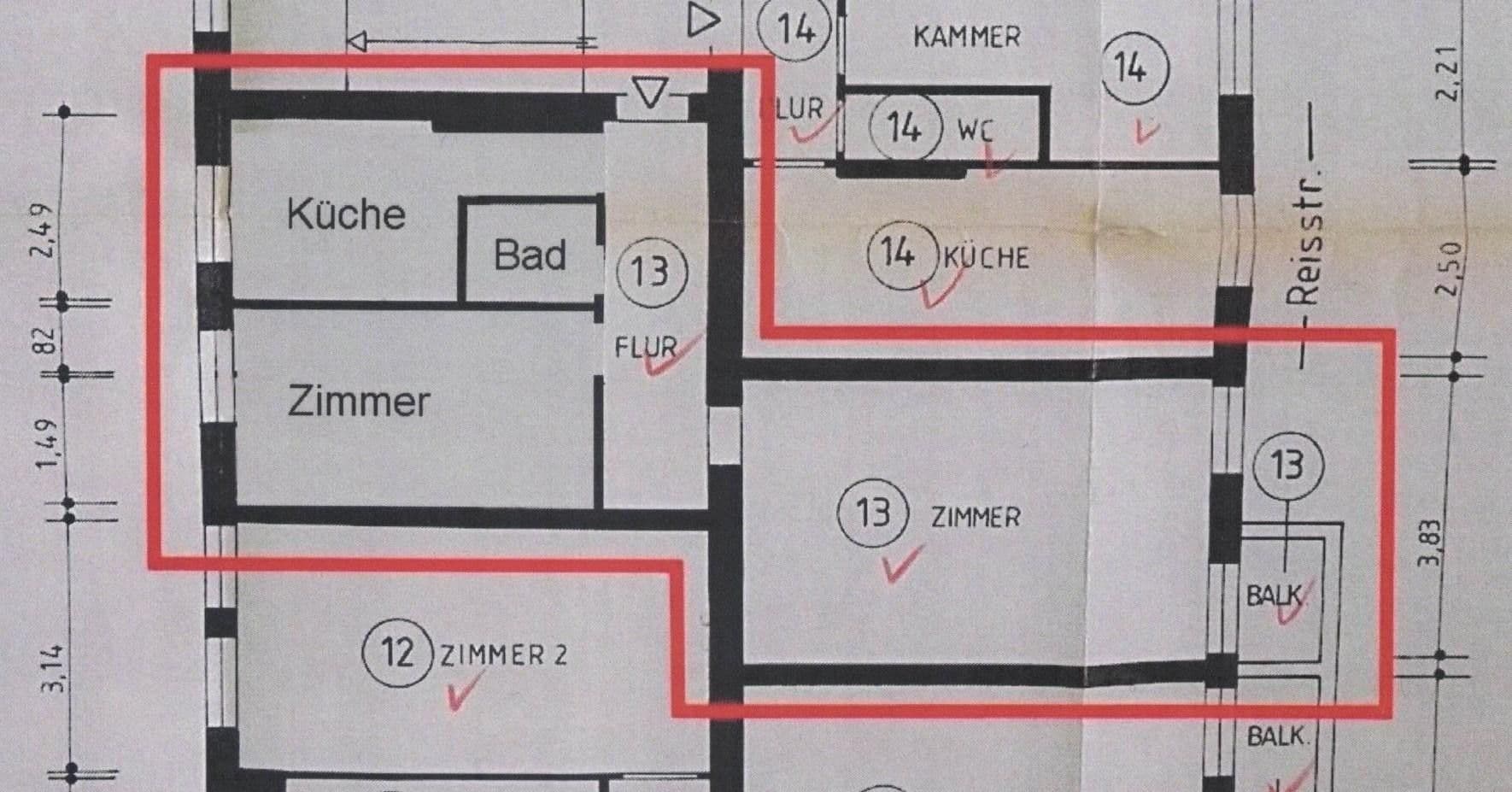 Predaj bytu 2-izbový 51 m², Reisstraße, Berlin, Berlín Predaj bytu 2-izbový 51 m², Reisstraße, Berlin, Berlín