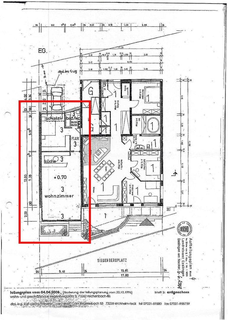 Prenájom bytu 2-izbový 79 m², Siegenbergplatz 3, Reichenbach an der Fils, Bádensko-Wurttembersko Prenájom bytu 2-izbový 79 m², Siegenbergplatz 3, Reichenbach an der Fils, Bádensko-Wurttembersko