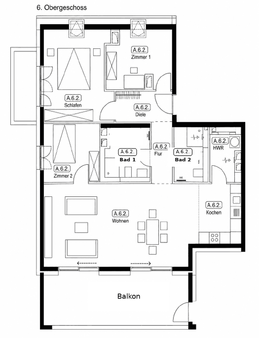 Predaj bytu 4-izbový 127 m², Frankfurt am Main, Hesensko Predaj bytu 4-izbový 127 m², Frankfurt am Main, Hesensko