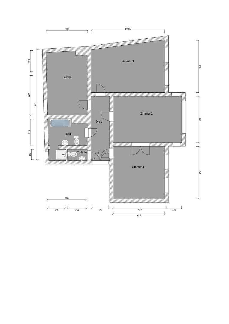 Prenájom bytu 3-izbový 96 m², Reilstraße 2, Halle, Sasko-Anhaltsko Prenájom bytu 3-izbový 96 m², Reilstraße 2, Halle, Sasko-Anhaltsko