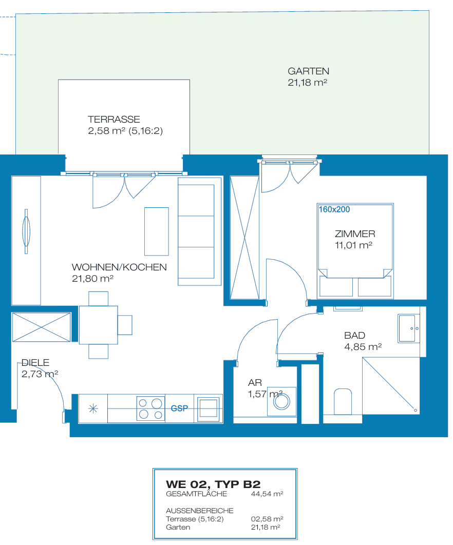 Prenájom bytu 2-izbový 45 m², Bizetstr. 18, Berlin, Berlín Prenájom bytu 2-izbový 45 m², Bizetstr. 18, Berlin, Berlín