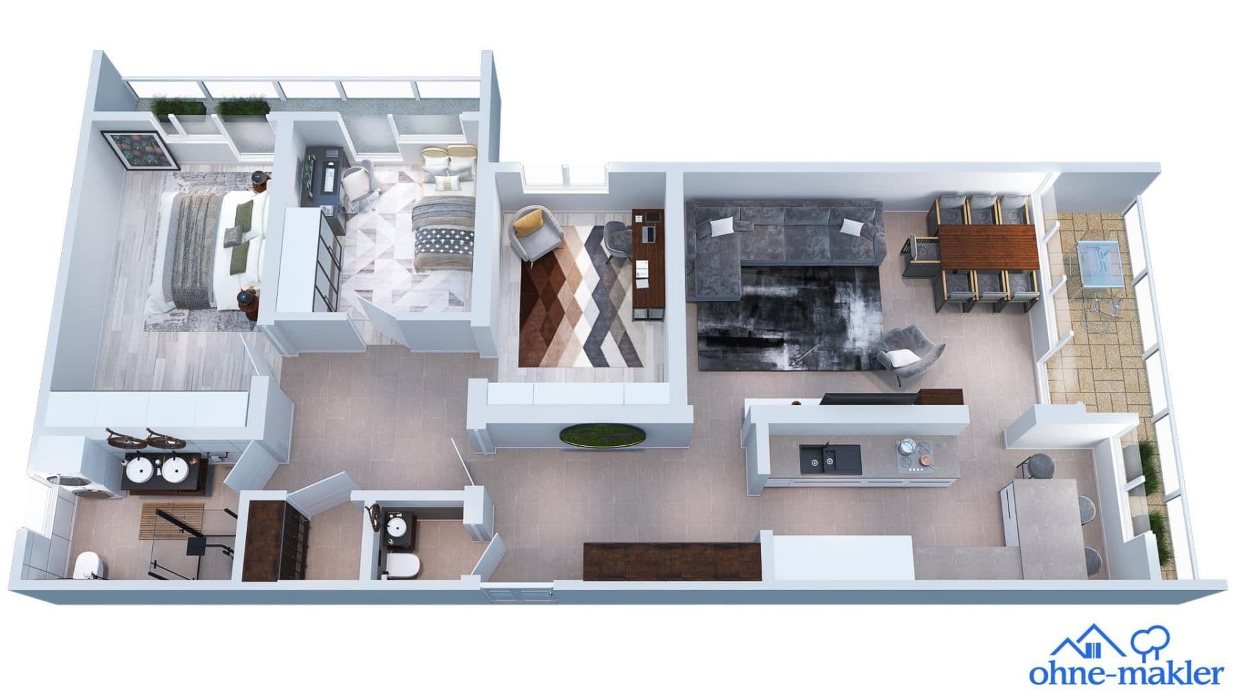 Predaj bytu 4-izbový 102 m², Am Göhlenbach 101, Kempten (Allgäu), Bavorsko Predaj bytu 4-izbový 102 m², Am Göhlenbach 101, Kempten (Allgäu), Bavorsko
