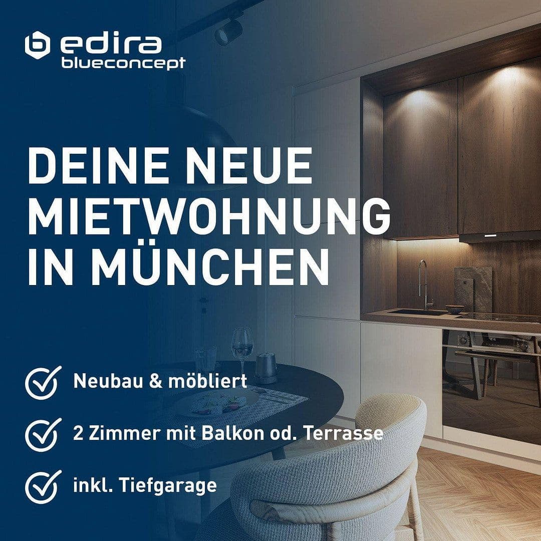 Prenájom bytu 2-izbový 34 m², Kiefernstrasse 25, München, Bavorsko Prenájom bytu 2-izbový 34 m², Kiefernstrasse 25, München, Bavorsko