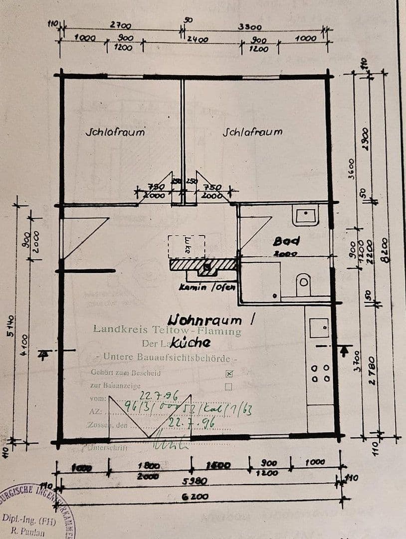 Prenájom domu 53 m², pozemok 609 m², Zossen, Brandenbursko Prenájom domu 53 m², pozemok 609 m², Zossen, Brandenbursko