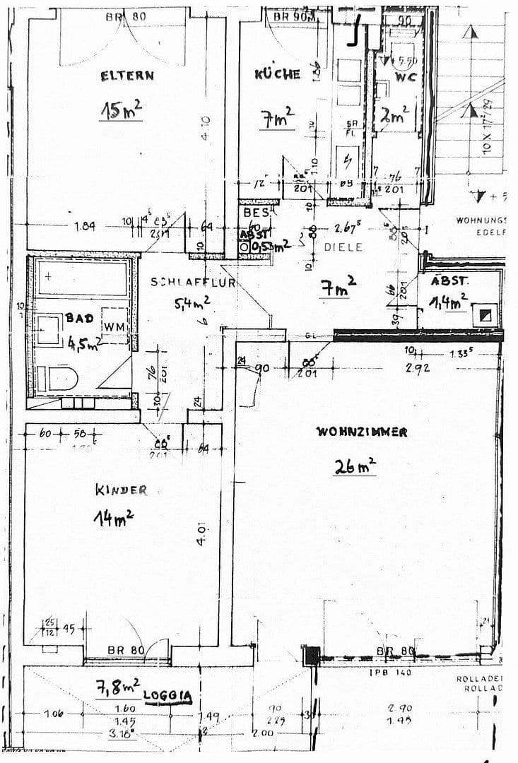 Predaj bytu 3-izbový 85 m², Wettersteinstraße, Nürnberg, Bavorsko Predaj bytu 3-izbový 85 m², Wettersteinstraße, Nürnberg, Bavorsko