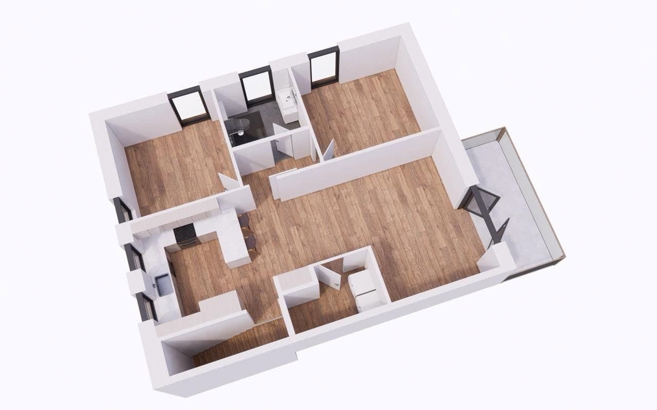 Prenájom bytu 3-izbový 84 m², Peter-Otto-Meyer-Weg 1, Bispingen, Dolné Sasko Prenájom bytu 3-izbový 84 m², Peter-Otto-Meyer-Weg 1, Bispingen, Dolné Sasko