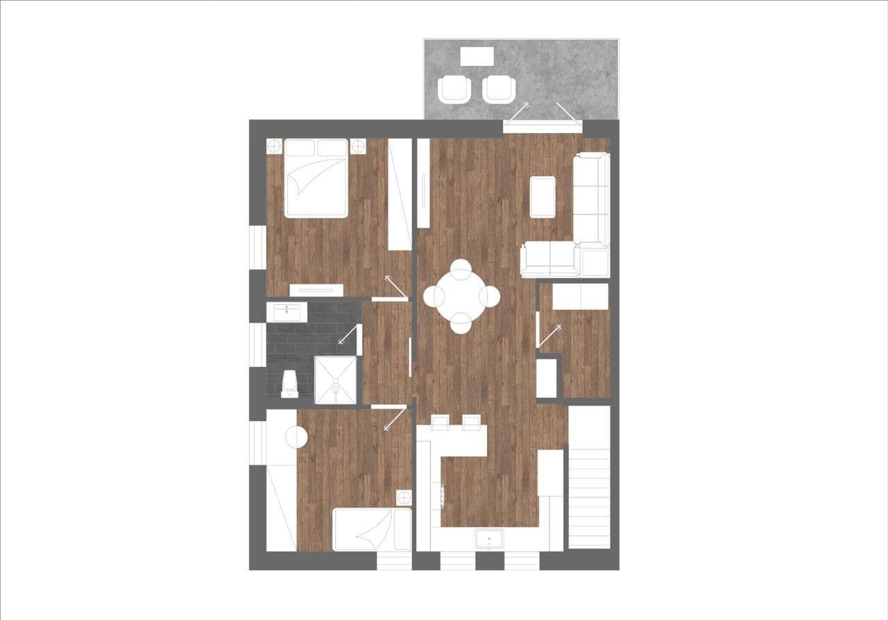 Prenájom bytu 3-izbový 84 m², Peter-Otto-Meyer-Weg 1, Bispingen, Dolné Sasko Prenájom bytu 3-izbový 84 m², Peter-Otto-Meyer-Weg 1, Bispingen, Dolné Sasko