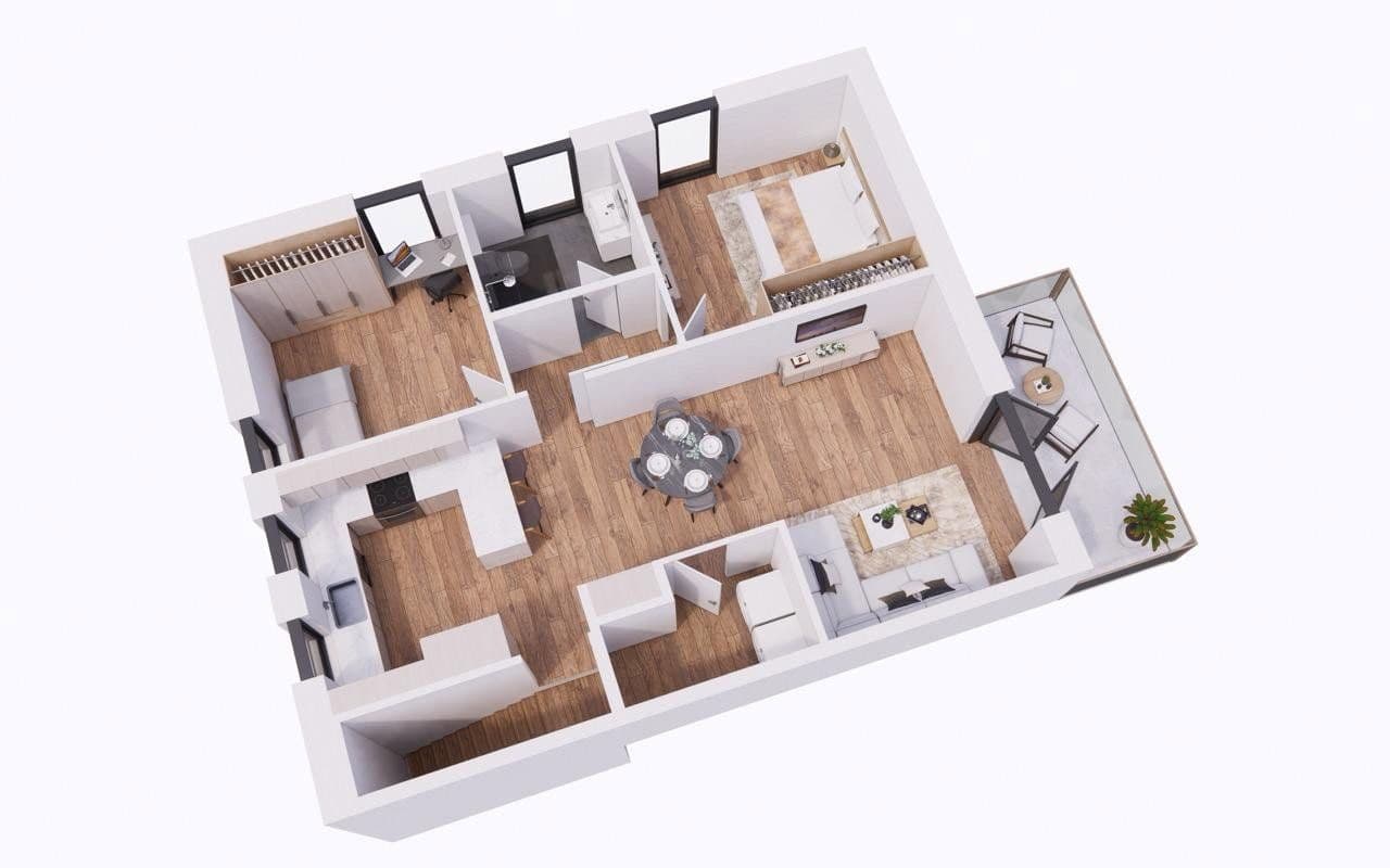 Prenájom bytu 3-izbový 84 m², Peter-Otto-Meyer-Weg 1, Bispingen, Dolné Sasko Prenájom bytu 3-izbový 84 m², Peter-Otto-Meyer-Weg 1, Bispingen, Dolné Sasko