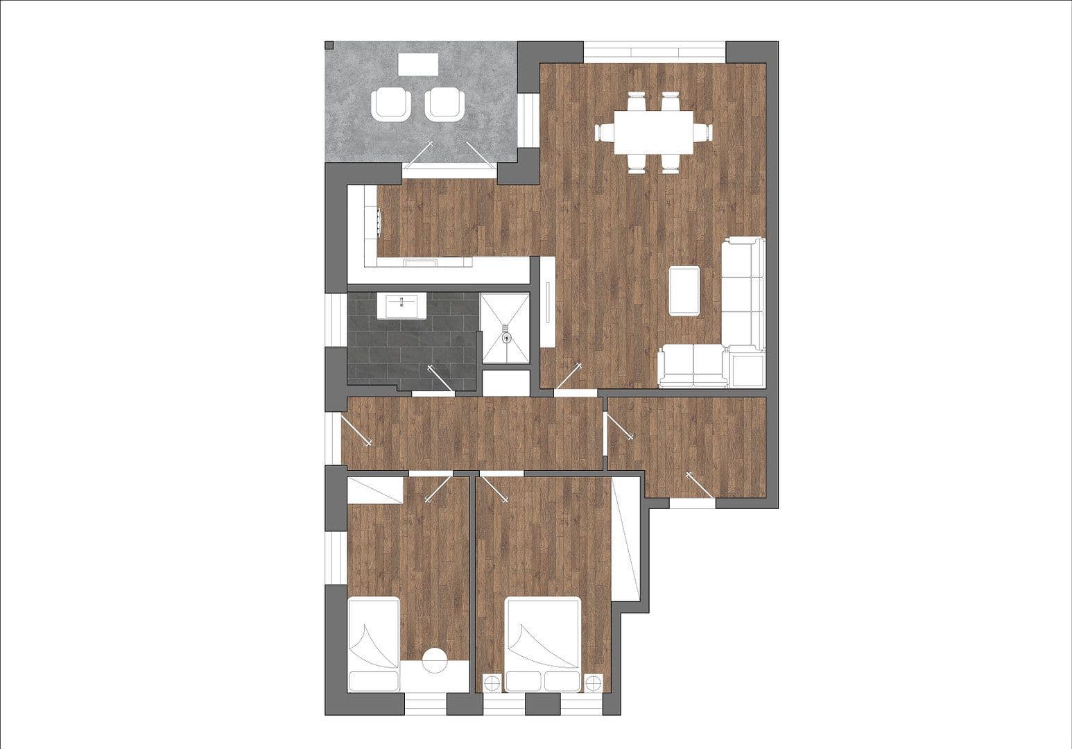 Prenájom bytu 3-izbový 92 m², Peter-Otto-Meyer-Weg 1, Bispingen, Dolné Sasko Prenájom bytu 3-izbový 92 m², Peter-Otto-Meyer-Weg 1, Bispingen, Dolné Sasko