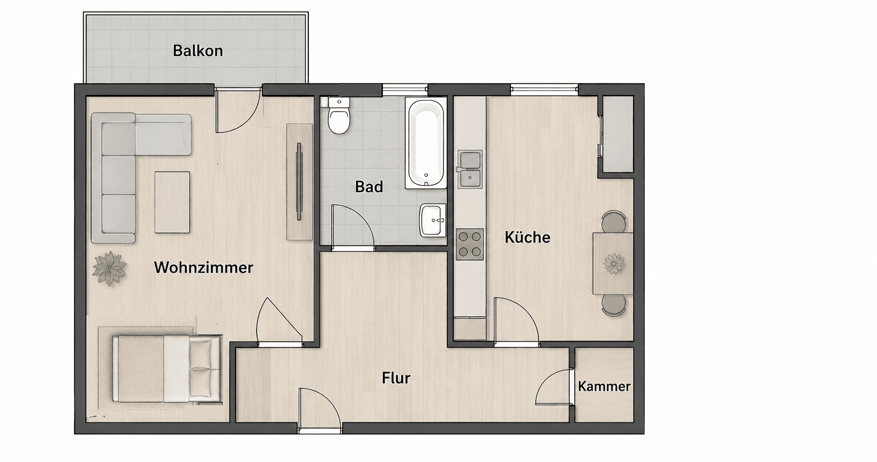 Predaj bytu 1-izbový 37 m², Binger Str.89, Berlin, Berlín Predaj bytu 1-izbový 37 m², Binger Str.89, Berlin, Berlín