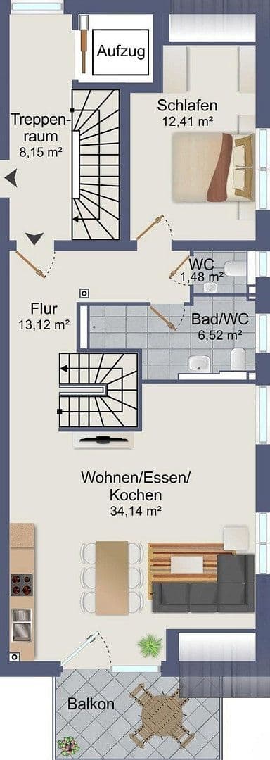 Predaj bytu 4-izbový 104 m², Gäustraße 24, Rottenburg am Neckar, Bádensko-Wurttembersko Predaj bytu 4-izbový 104 m², Gäustraße 24, Rottenburg am Neckar, Bádensko-Wurttembersko