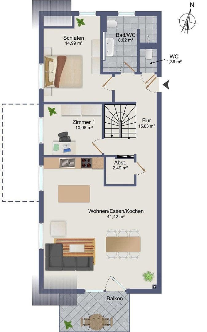 Predaj bytu 5-izbový 138 m², Gäustraße 24, Rottenburg am Neckar, Bádensko-Wurttembersko Predaj bytu 5-izbový 138 m², Gäustraße 24, Rottenburg am Neckar, Bádensko-Wurttembersko