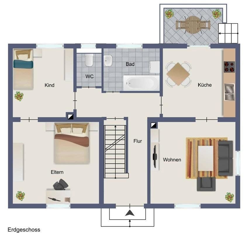 Predaj domu 180 m², pozemok 357 m², Bechhofen, Bavorsko Predaj domu 180 m², pozemok 357 m², Bechhofen, Bavorsko