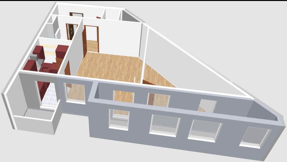 Prenájom bytu 2-izbový 48 m², Karlsruhe-Waldstadt, Bádensko-Wurttembersko Prenájom bytu 2-izbový 48 m², Karlsruhe-Waldstadt, Bádensko-Wurttembersko