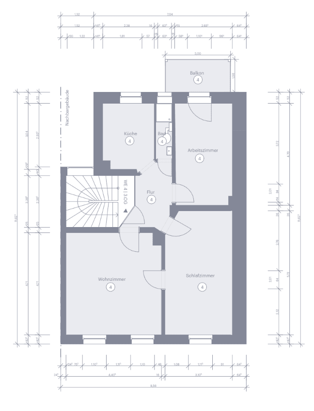 Predaj domu 295 m², pozemok 131 m², Beckerstraße 30, Darmstadt, Hesensko Predaj domu 295 m², pozemok 131 m², Beckerstraße 30, Darmstadt, Hesensko