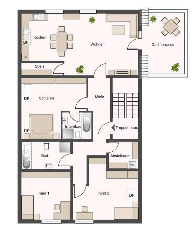 Predaj bytu 4-izbový 135 m², Herzogenaurach, Bavorsko Predaj bytu 4-izbový 135 m², Herzogenaurach, Bavorsko