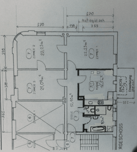 Predaj bytu 3-izbový 106 m², Nibelungenstrasse V, Augsburg, Bavorsko Predaj bytu 3-izbový 106 m², Nibelungenstrasse V, Augsburg, Bavorsko
