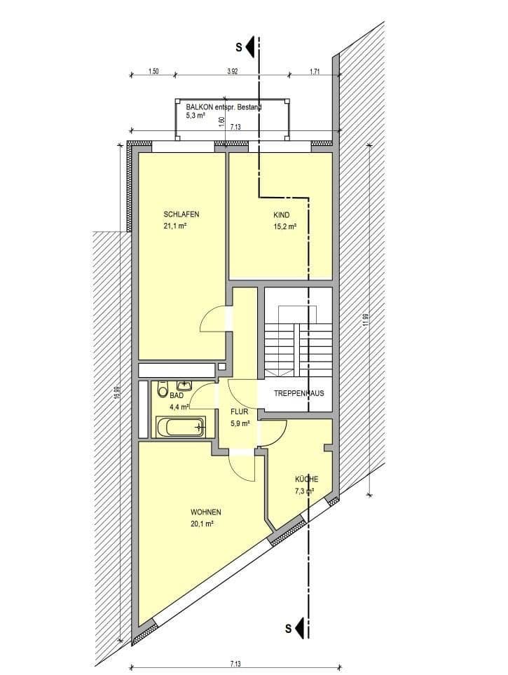 Prenájom bytu 3-izbový 80 m², Bornheimer Straße 29b, Bonn, Severné Porýnie - Westfálsko Prenájom bytu 3-izbový 80 m², Bornheimer Straße 29b, Bonn, Severné Porýnie - Westfálsko