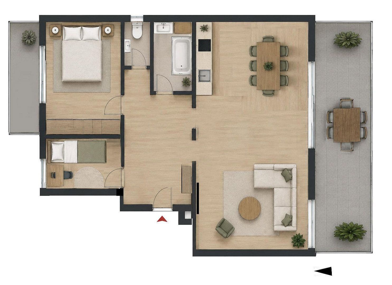 Predaj bytu 3-izbový 75 m², Gräfelfing, Bavorsko Predaj bytu 3-izbový 75 m², Gräfelfing, Bavorsko