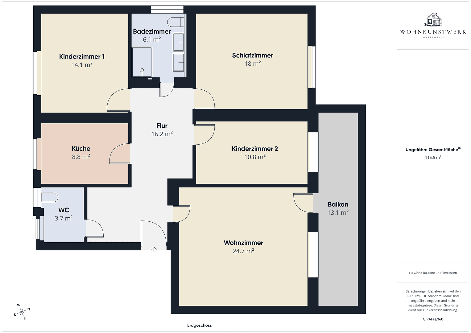 Predaj bytu 5-izbový 127 m², Humboldtstraße 10b, Erlangen, Bavorsko Predaj bytu 5-izbový 127 m², Humboldtstraße 10b, Erlangen, Bavorsko