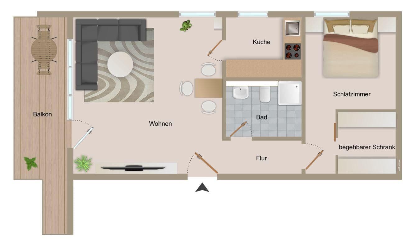Predaj bytu 2-izbový 60 m², Holzgerlingen, Bádensko-Wurttembersko Predaj bytu 2-izbový 60 m², Holzgerlingen, Bádensko-Wurttembersko