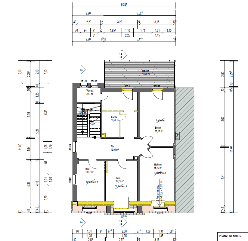 Prenájom bytu 3-izbový 86 m², Werler Straße 106, Hamm, Severné Porýnie - Westfálsko Prenájom bytu 3-izbový 86 m², Werler Straße 106, Hamm, Severné Porýnie - Westfálsko