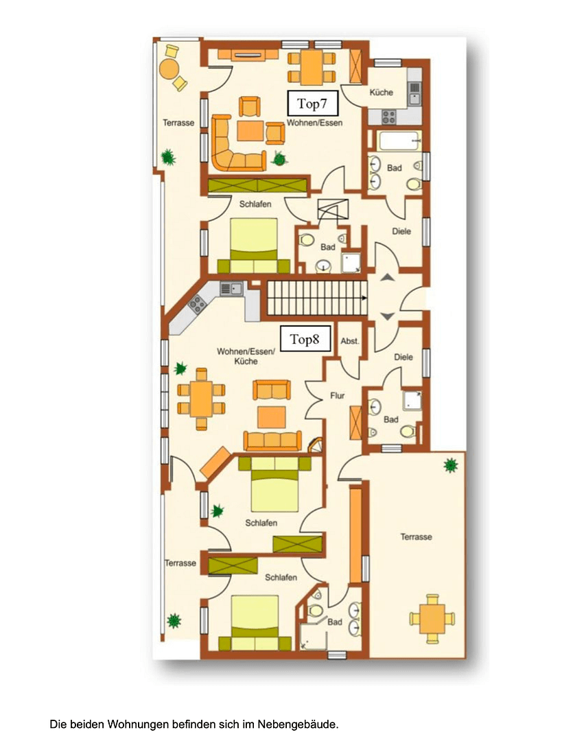 Prenájom bytu 3-izbový 100 m², Hermagor, Korutánsko Prenájom bytu 3-izbový 100 m², Hermagor, Korutánsko