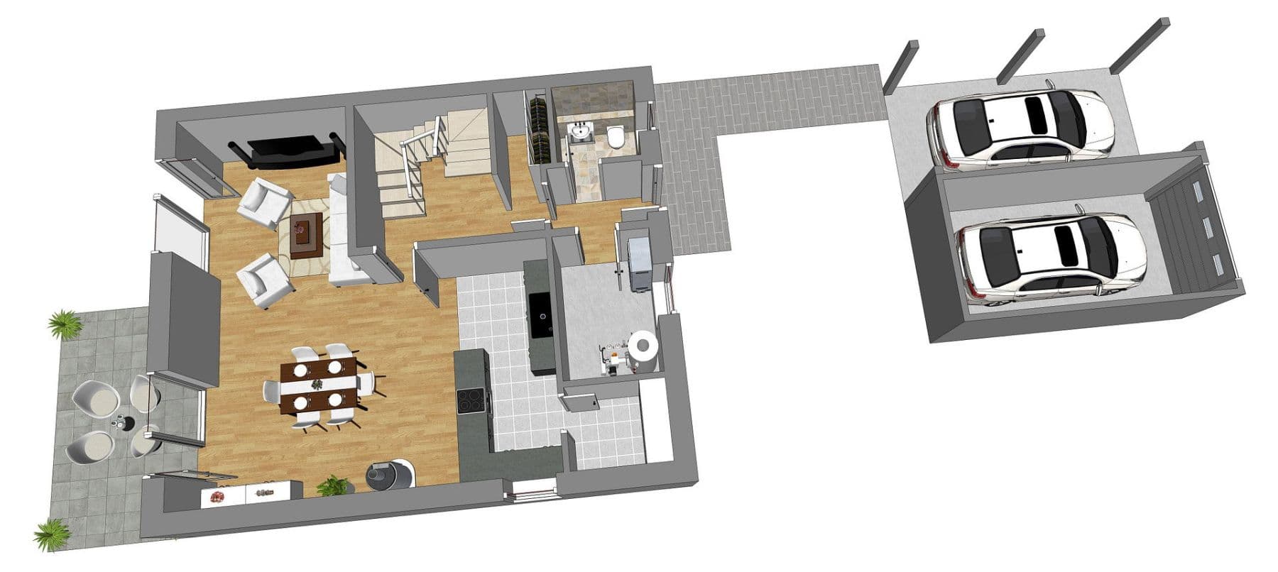 Predaj domu 128 m², pozemok 445 m², Niedertaufkirchen, Bavorsko Predaj domu 128 m², pozemok 445 m², Niedertaufkirchen, Bavorsko