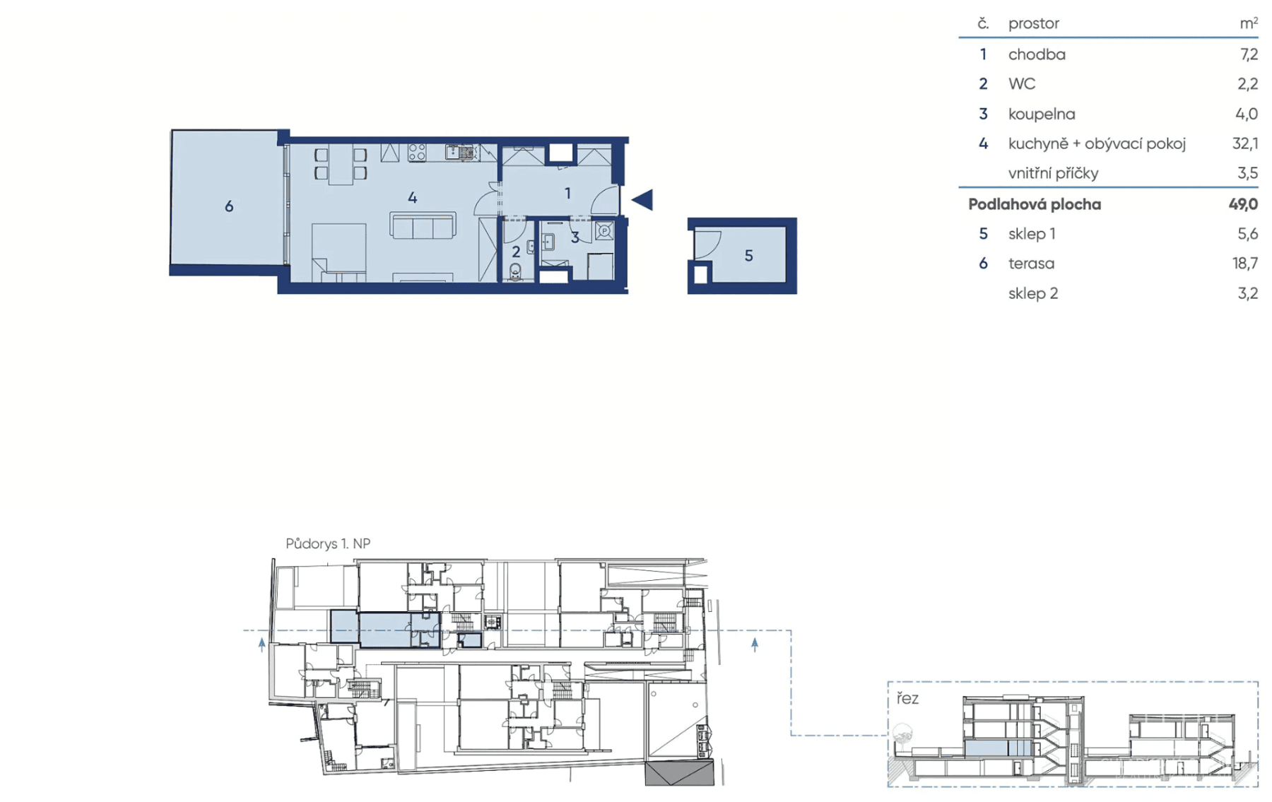 Prenájom bytu 1-izbový 49 m², Cukerní, Praha, Praha Prenájom bytu 1-izbový 49 m², Cukerní, Praha, Praha