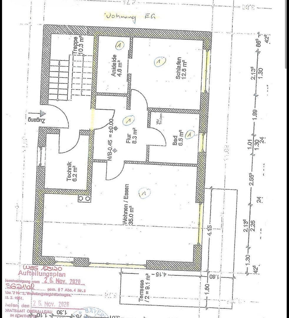 Predaj bytu 2-izbový 77 m², Durach, Bavorsko Predaj bytu 2-izbový 77 m², Durach, Bavorsko