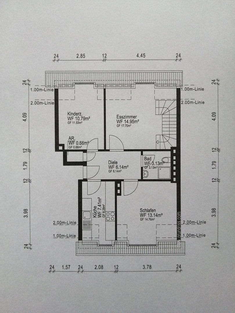 Predaj bytu 4-izbový 91 m², Düsseldorfer Straße 29, Dortmund, Severné Porýnie - Westfálsko Predaj bytu 4-izbový 91 m², Düsseldorfer Straße 29, Dortmund, Severné Porýnie - Westfálsko