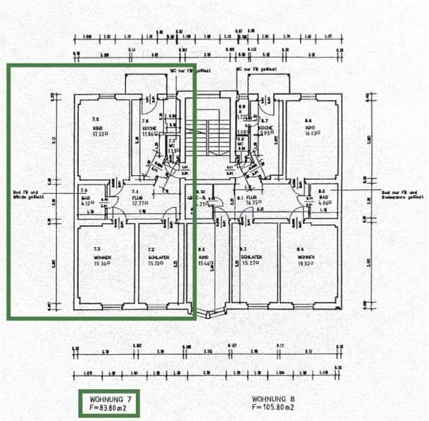 Predaj bytu 3-izbový 84 m², Käthe-Kollwitz-Ufer 31, Dresden, Sasko Predaj bytu 3-izbový 84 m², Käthe-Kollwitz-Ufer 31, Dresden, Sasko