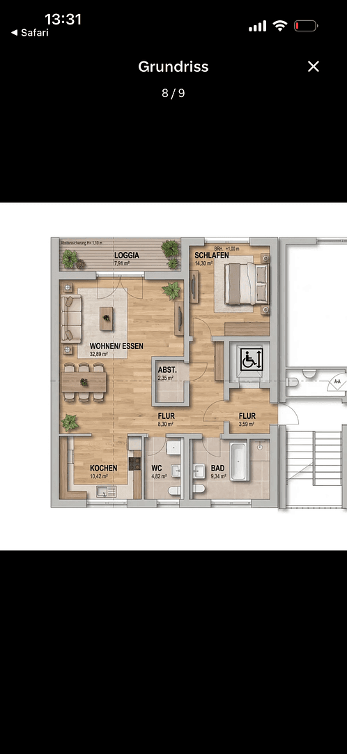 Prenájom bytu 2-izbový 85 m², Kaiserslautern, Porýnie-Falcko Prenájom bytu 2-izbový 85 m², Kaiserslautern, Porýnie-Falcko