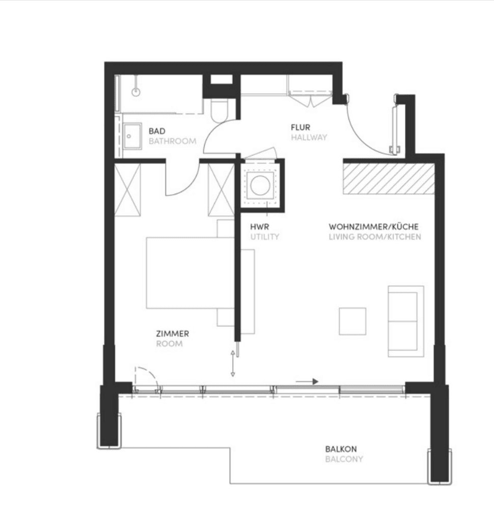 Prenájom bytu 2-izbový 50 m², Europa-Allee 11, Frankfurt am Main, Hesensko Prenájom bytu 2-izbový 50 m², Europa-Allee 11, Frankfurt am Main, Hesensko
