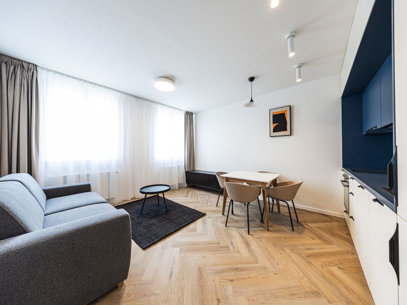 Prenájom bytu 2-izbový 43 m², Sázavská, Praha, Praha Prenájom bytu 2-izbový 43 m², Sázavská, Praha, Praha