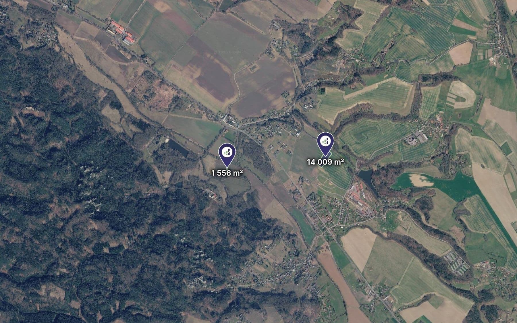 Predaj pozemku 15.565 m², Karlovice, Liberecký kraj Predaj pozemku 15.565 m², Karlovice, Liberecký kraj