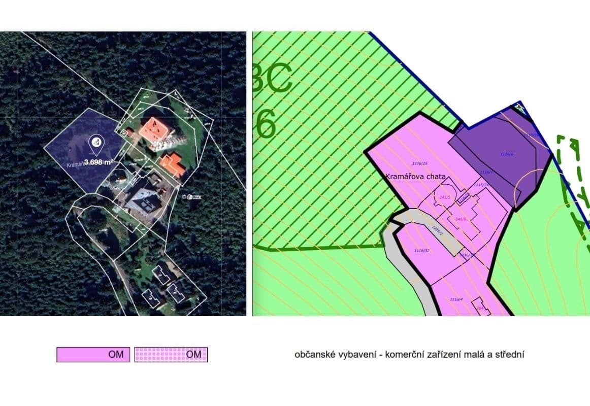 Predaj pozemku 3.698 m², Orličky, Pardubický kraj Predaj pozemku 3.698 m², Orličky, Pardubický kraj
