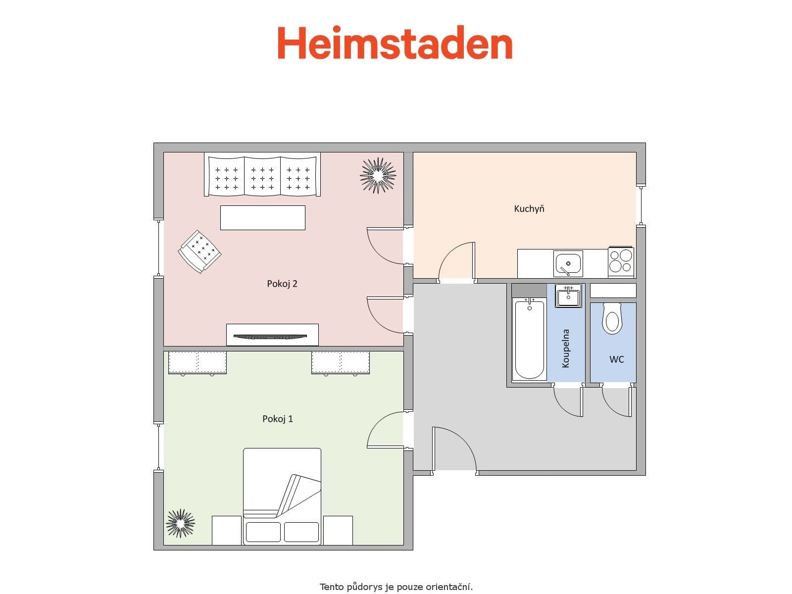 Prenájom bytu 2-izbový 53 m², Okružní, Havířov, Moravskoslezský kraj Prenájom bytu 2-izbový 53 m², Okružní, Havířov, Moravskoslezský kraj