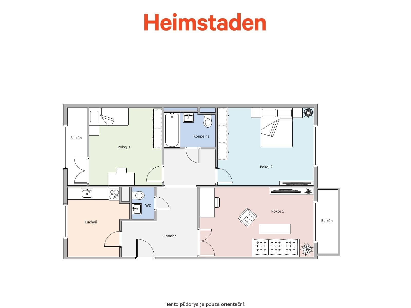 Prenájom bytu 3-izbový 74 m², Československé armády, Frýdek-Místek, Moravskoslezský kraj Prenájom bytu 3-izbový 74 m², Československé armády, Frýdek-Místek, Moravskoslezský kraj