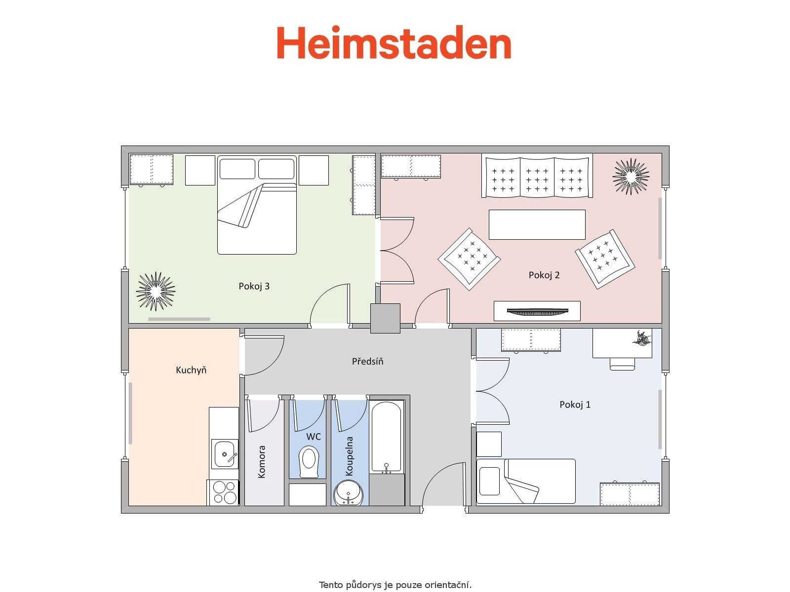 Prenájom bytu 3-izbový 74 m², Třanovského, Frýdek-Místek, Moravskoslezský kraj Prenájom bytu 3-izbový 74 m², Třanovského, Frýdek-Místek, Moravskoslezský kraj