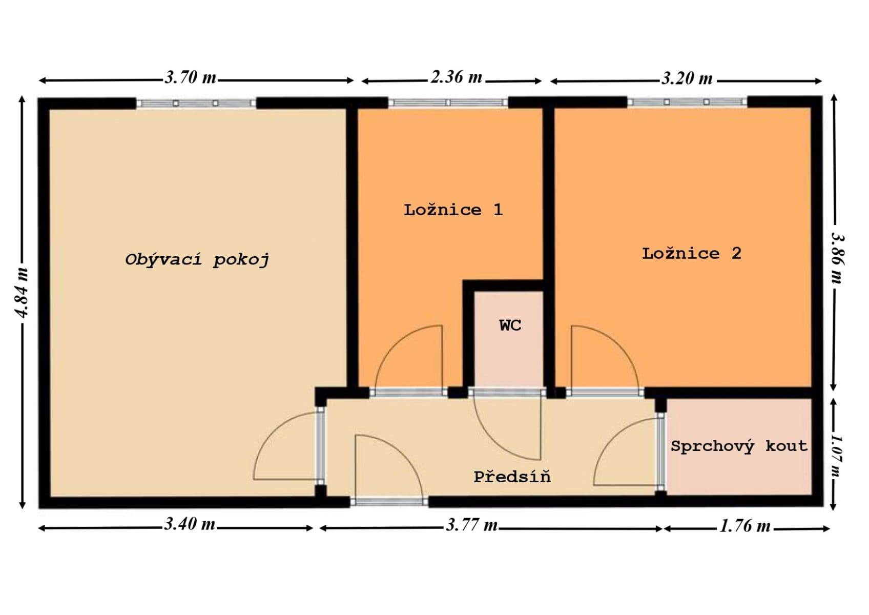Predaj bytu 3-izbový 51 m², Jičínská, Mladá Boleslav, Středočeský kraj Predaj bytu 3-izbový 51 m², Jičínská, Mladá Boleslav, Středočeský kraj