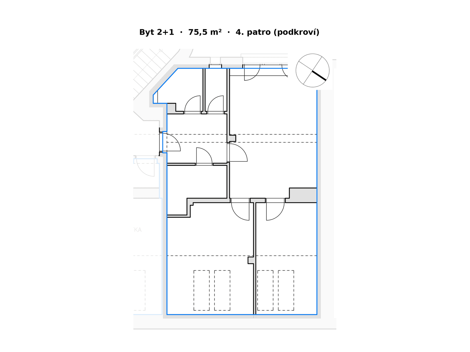 Predaj bytu 2-izbový 75 m², Primátorská, Praha, Praha Predaj bytu 2-izbový 75 m², Primátorská, Praha, Praha
