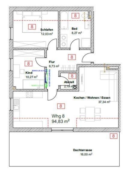 Prenájom bytu 3-izbový 95 m², Hohenthann, Bavorsko Prenájom bytu 3-izbový 95 m², Hohenthann, Bavorsko